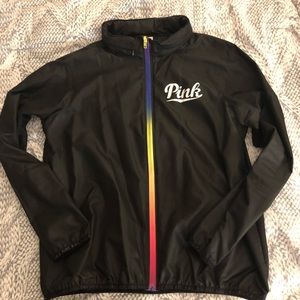 PINK VICTORIA SECRET WINDBREAKER